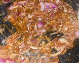 A picture of step 3 of Peppered beef.