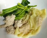 รูปขั้นตอนการทำที่ 7 ของ เกี๊ยวหมูน้ำ+ซุปซี่โครงหมู