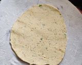 A picture of step 2 of Thalipeeth.