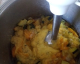 Foto del paso 3 de la receta: Crema de calabacín y calabaza