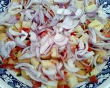 A picture of step 12 of Dahi Phulki Recipe with Homemade Phulkiyan/boondiyan.