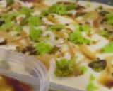 Gambar langkah 10 resipi Kek Pandan Cheese.