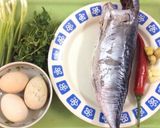 Hình bước làm 1 của món Thuyền lá Ba Tri chở cá về nhà