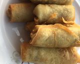 A picture of step 10 of Spring rolls.