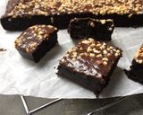 Foto langkah ke 13 dari resep Look at my VERY SHINY crust BROWNIES 👁👁.