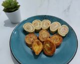 Foto langkah ke 9 dari resep Rolade ayam / egg roll🫔.