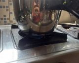 A picture of step 5 of Pressure cooker pulav.