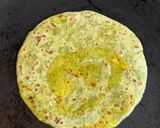 A picture of step 8 of Paneer Stuff Bathua Roti 🫓 In Multigrain Flour.