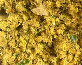 A picture of step 2 of Methi nu gota.