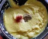A picture of step 2 of Kesar-Pista Peda (Mawa).