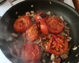 A picture of step 9 of Spaghetti with roasted tomato and mushroom sauce.