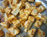 A picture of step 3 of Chilli paneer.