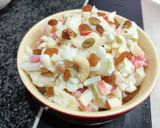 A picture of step 4 of Banana honey Chaat.