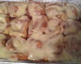 A picture of step 20 of Raven's Cinnamon Rolls with Cream Cheese Icing.
