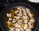 Foto del paso 1 de la receta Mix de carnes blancas al ajillo
