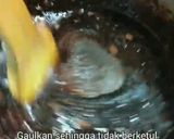 Gambar langkah 1 resipi Kek coklat kukus.