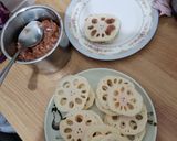 藕餅夾肉的食譜步驟1照片