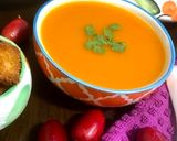 A picture of step 4 of Carrot soup with gooseberry.