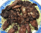 Foto del paso 5 de la receta: Chipirones flambeados al brandy con pasta