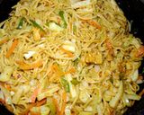 A picture of step 5 of Fajita Spaghetti.