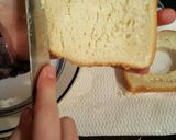 A picture of step 1 of Eggs in a Basket.