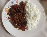 Foto del paso 5 de la receta: Berenjena salteada al vino tinto con verduras