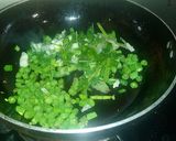 A picture of step 2 of Egg fried rice.