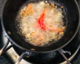 A picture of step 4 of Taro (Arabi leaves sour and sweet sabji).