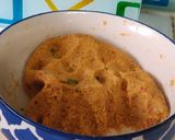 A picture of step 1 of Bedmi Puri with Aloo Sabzi.