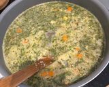 Tárkonyos csirkeragu leves recept fázis 1 fotója