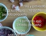 Foto del paso 1 de la receta: Ceviche de corvina estilo panameño