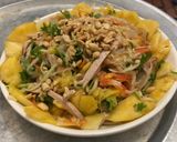 Hình bước làm 3 của món Nộm sứa
