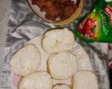 A picture of step 11 of Zinger Burger.