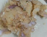 A picture of step 14 of Chur Chur Naan Thali Chole Imli pyaaz chutney laccha pyaaz Chur chur Naan (Punjabi Dinner Thali).