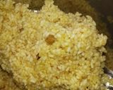 A picture of step 4 of Masala pulao.