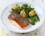 A picture of step 30 of Salmon & Pesto-Dressed Vegetables.