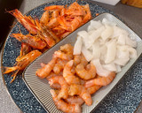 Foto del paso 1 de la receta: Fideua de gamba roja y calamar 🦑