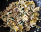 A picture of step 4 of Egg Burrito.