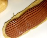 A picture of step 5 of Chocolate caramel truffle eclairs.