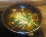 Foto del paso 3 de la receta: Ternera con verduras salteadas