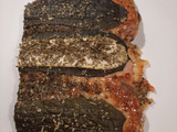 Pizza con base de calabacín