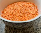 Une image de l'étape 1 de 🎄🧄🧅🥕Lentilles corail 🪸 idée apéro en fête 🥳.