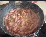 Foto del paso 5 de la receta: Papas con salchichas a la mostaza