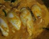 Foto langkah ke 6 dari resep Gulai Cumi Bunting Isi Tahu.