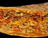 A picture of step 3 of Ra Ra Dosa.