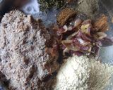 A picture of step 1 of Jackfruit kofta curry.