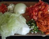 Foto langkah ke 1 dari resep Telur Orak Arik Sayuran.