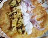 A picture of step 4 of Chicken Mayo Paratha Rolls 🫔🫔.