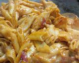 A picture of step 4 of Creamy pasta.