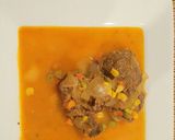 Foto del paso 13 de la receta: Rollo de carne con vegetales mixtos, en salsa